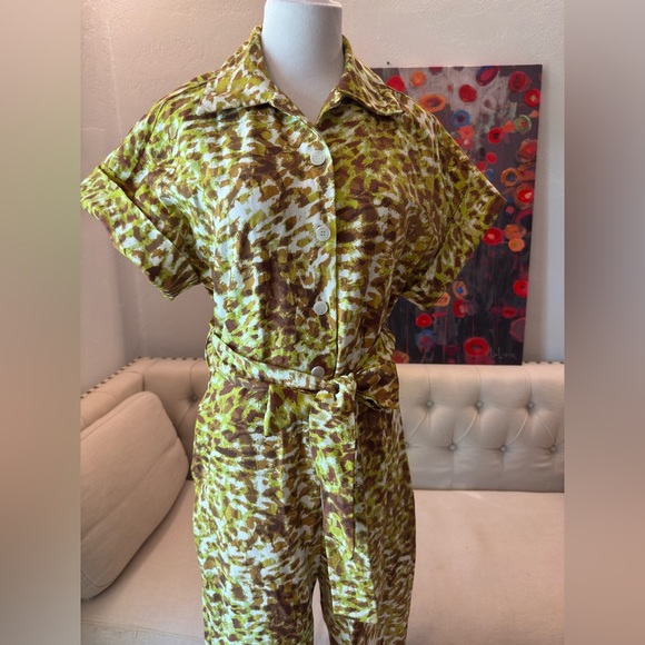 NWOT Natori Ombre Animale Jumpsuit M - Picture 8 of 14